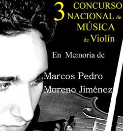 III Concurso Nacional de Violín en memoria de Marcos Pedro Moreno