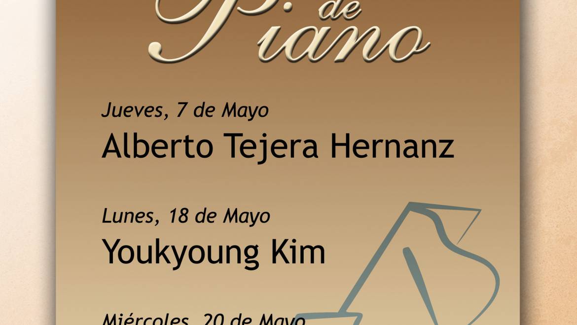 III Edición del CICLO DE PIANO