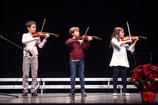 Concierto Conservatorio Elemental de Música “Isaac Albéniz”de final de trimestre.