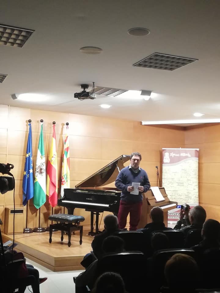 Concierto de piano con Emin Kiovrktchian conservatorio de Cabra