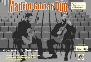 Y MAÑANA… Concierto de Madrid Guitar Dúo 🎶🎉OS ESPERAMOS🎉🎶